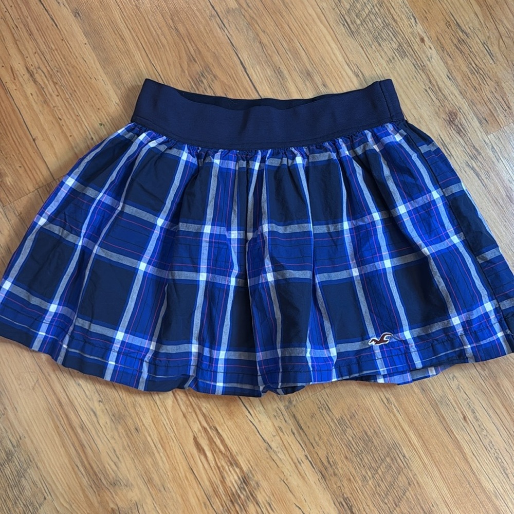 Hollister Plaid Lined Skirts Womens S